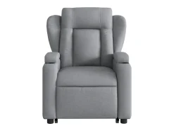 Poltrona* Poltrona Confortável | Poltrona reclinável elevatória tecido -claro SHL732591 Cinzento