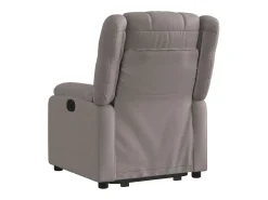 Poltrona* Poltrona Confortável | Poltrona reclinável elevatória elétrica cinza-acastanhado SHL471799 Taupe