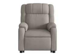 Poltrona* Poltrona Confortável | Poltrona reclinável elevatória elétrica cinza-acastanhado SHL471799 Taupe