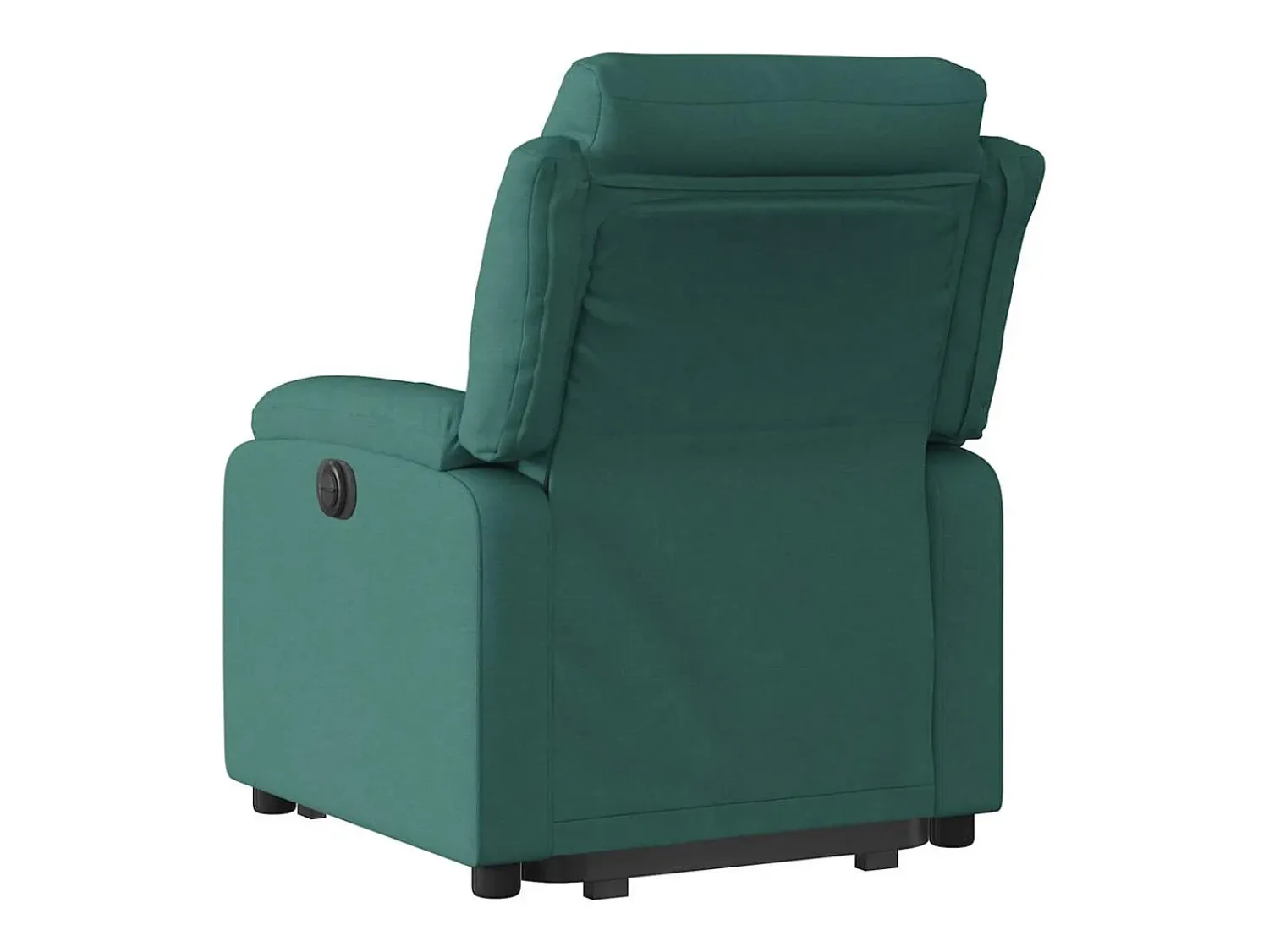Online Poltrona Confortável | Poltrona reclinável elevatória tecido verde-escuro SHL925314 Verde pinho