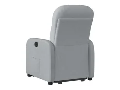 Poltrona| Poltrona Confortável | Poltrona reclinável elevatória elétrica tecido -claro SHL212488 Cinzento