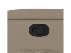 Poltrona| Poltrona Confortável | Poltrona reclinável elevatória couro artificial cor cappuccino SHL454099 Castanho