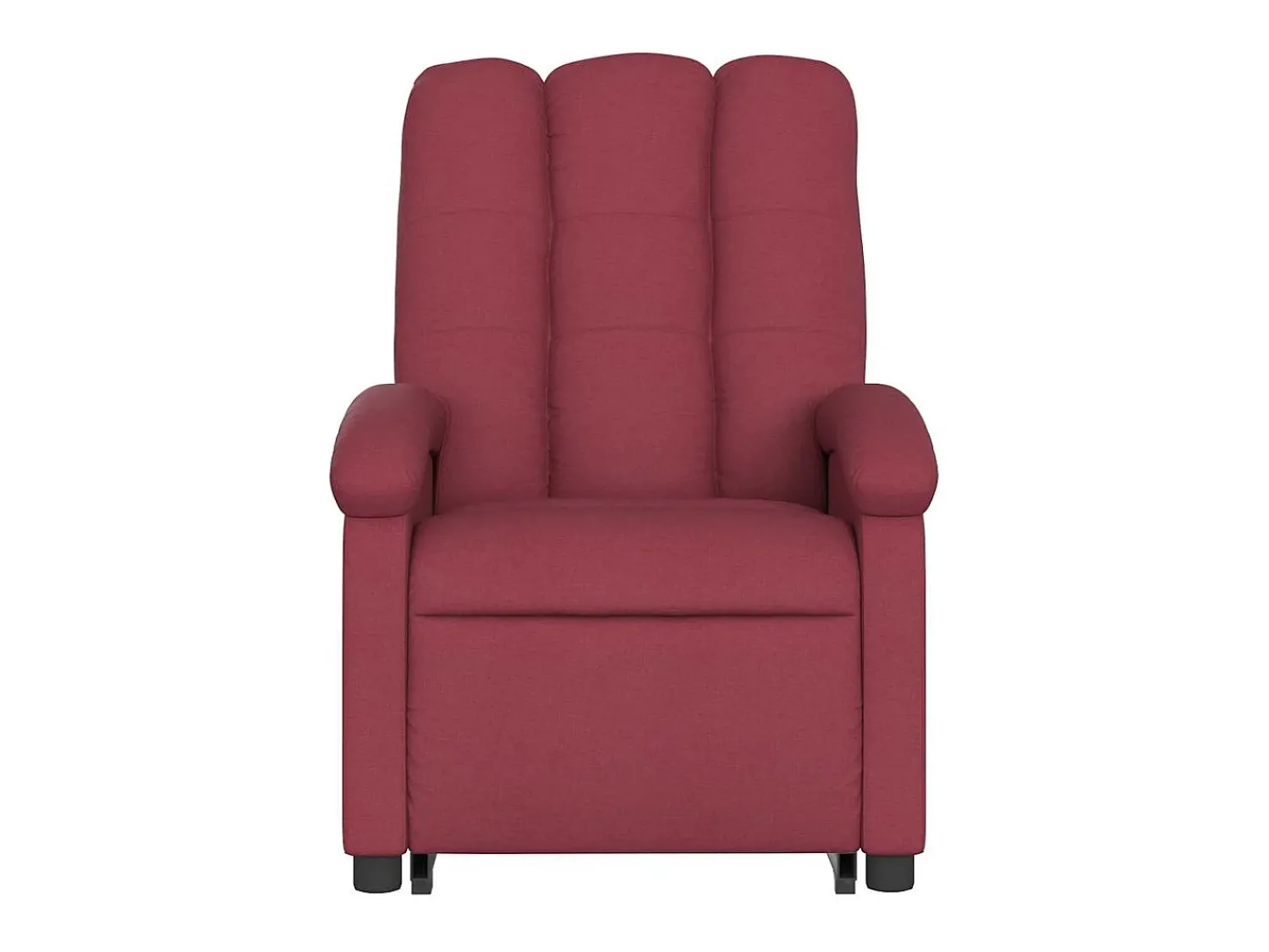 Poltrona* Poltrona Confortável | Poltrona reclinável elevatória elétrica tecido -tinto SHL813603 Vermelho