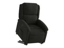 Poltrona| Poltrona Confortável | Poltrona reclinável elevatória tecido SHL564809 Preto