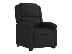 Poltrona| Poltrona Confortável | Poltrona reclinável elevatória tecido SHL564809 Preto