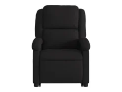 Poltrona| Poltrona Confortável | Poltrona reclinável elevatória tecido SHL564809 Preto