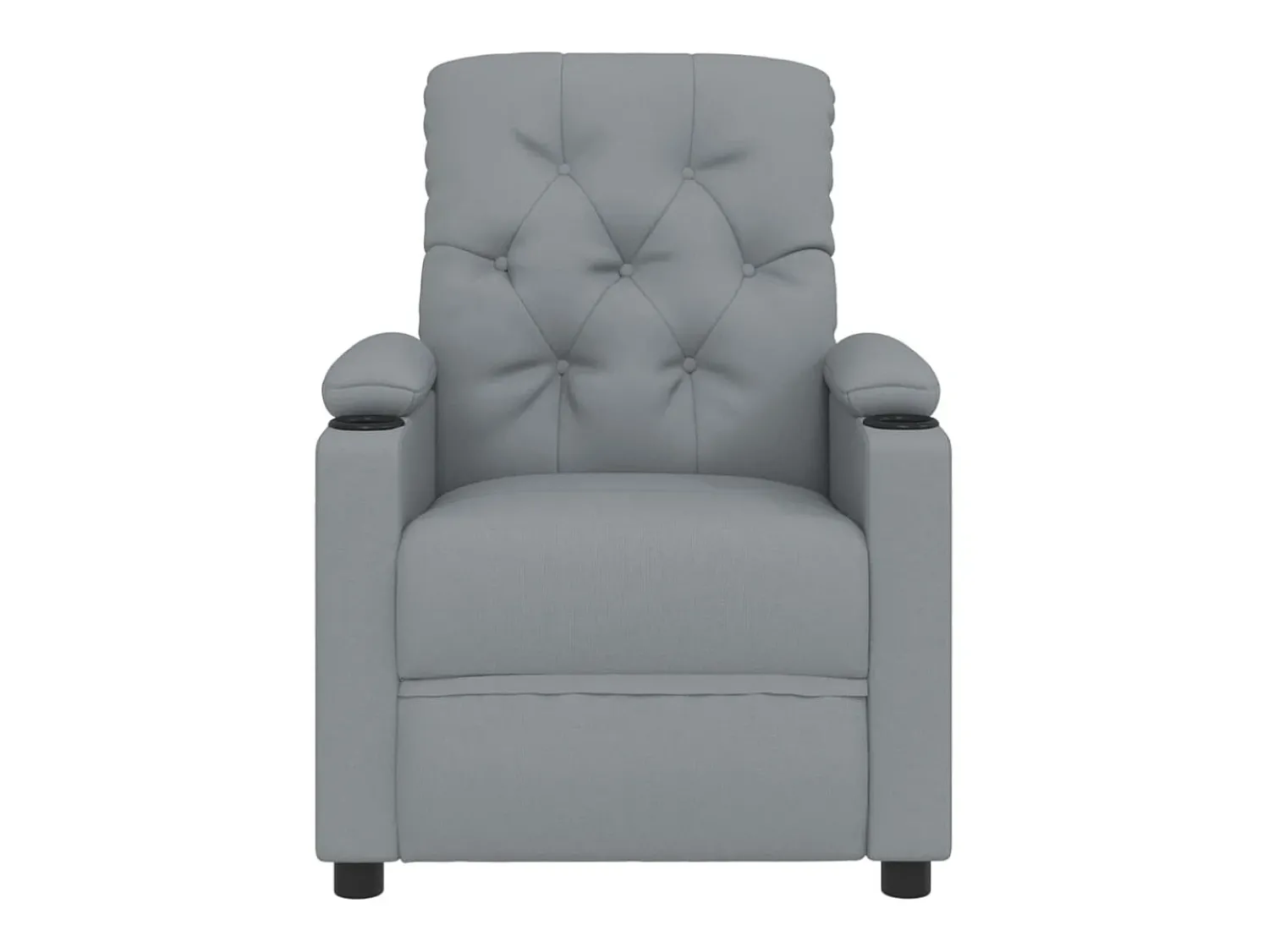 Clearance Poltrona Confortável | Poltrona reclinável elétrica tecido -claro SHL29910 Cinzento
