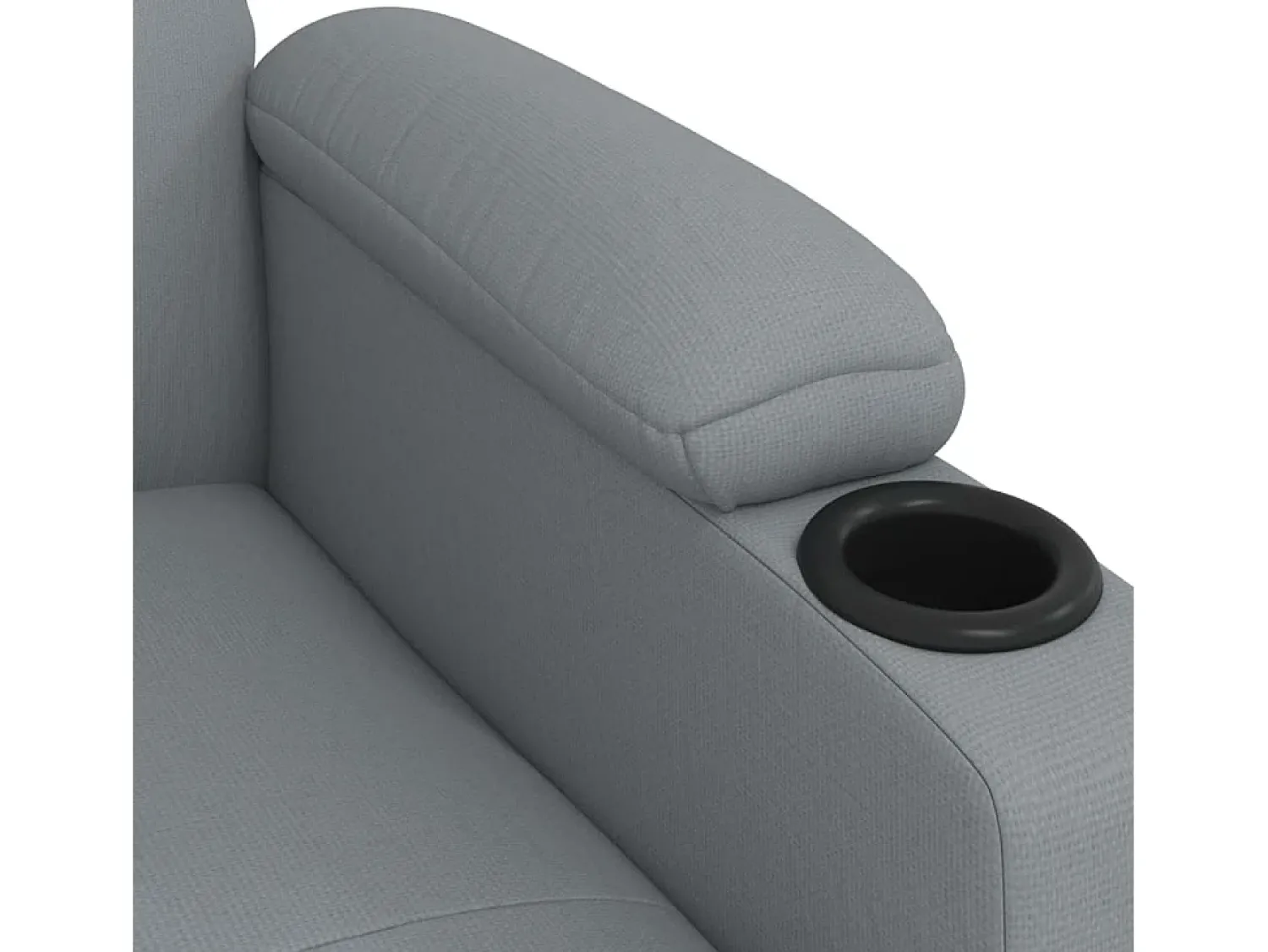 Clearance Poltrona Confortável | Poltrona reclinável elétrica tecido -claro SHL29910 Cinzento