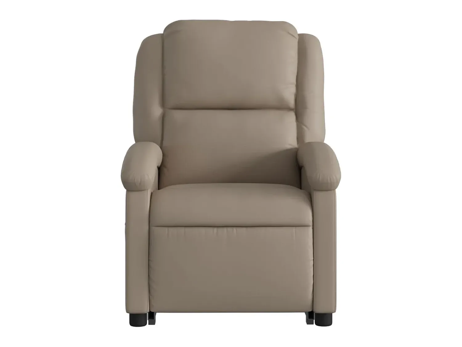 Poltrona* Poltrona Confortável | Poltrona reclinável elevatória elétrica couro artif. cappuccino SHL869728 Castanho