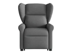 Poltrona* Poltrona Confortável | Poltrona reclinável elevatória tecido cinzento-escuro SHL103183 Cinza antracite