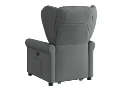 Poltrona* Poltrona Confortável | Poltrona reclinável elevatória tecido cinzento-escuro SHL103183 Cinza antracite
