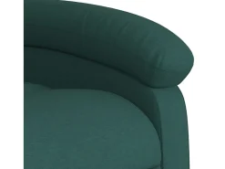 Poltrona* Poltrona Confortável | Poltrona reclinável elevatória de massagens tecido verde-escuro SHL288059 Verde pinho