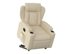 Poltrona Confortável | Poltrona reclinável elevatória tecido cor SHL610765^ Poltrona