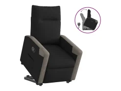 Poltrona Confortável | Poltrona reclinável elevatória tecido SHL80989^ Poltrona