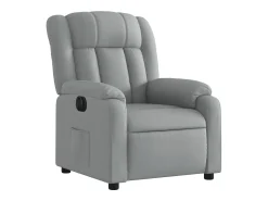 Poltrona* Poltrona Confortável | Poltrona reclinável elétrica tecido -claro SHL355831 Cinzento