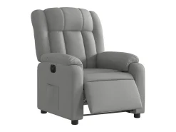 Poltrona* Poltrona Confortável | Poltrona reclinável elétrica tecido -claro SHL355831 Cinzento