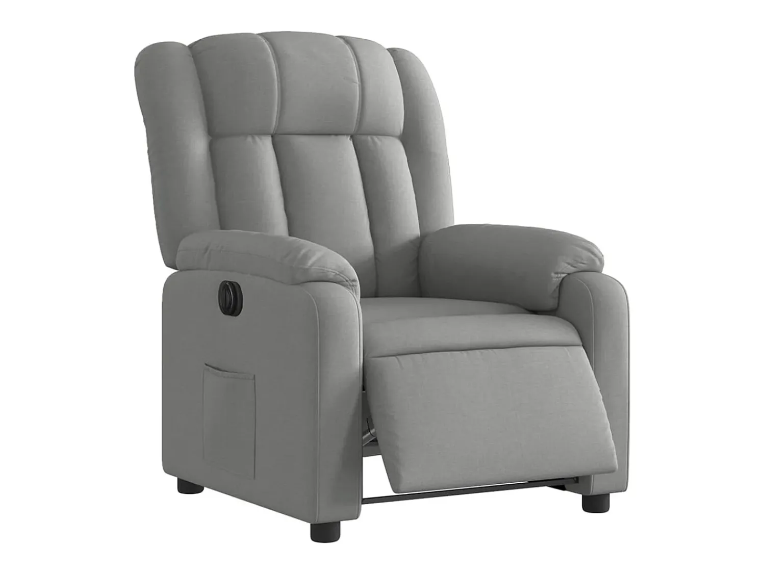 Poltrona* Poltrona Confortável | Poltrona reclinável elétrica tecido -claro SHL355831 Cinzento