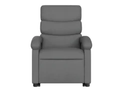 Poltrona Confortável | Poltrona reclinável elevatória tecido cinzento-escuro SHL289900^ Poltrona