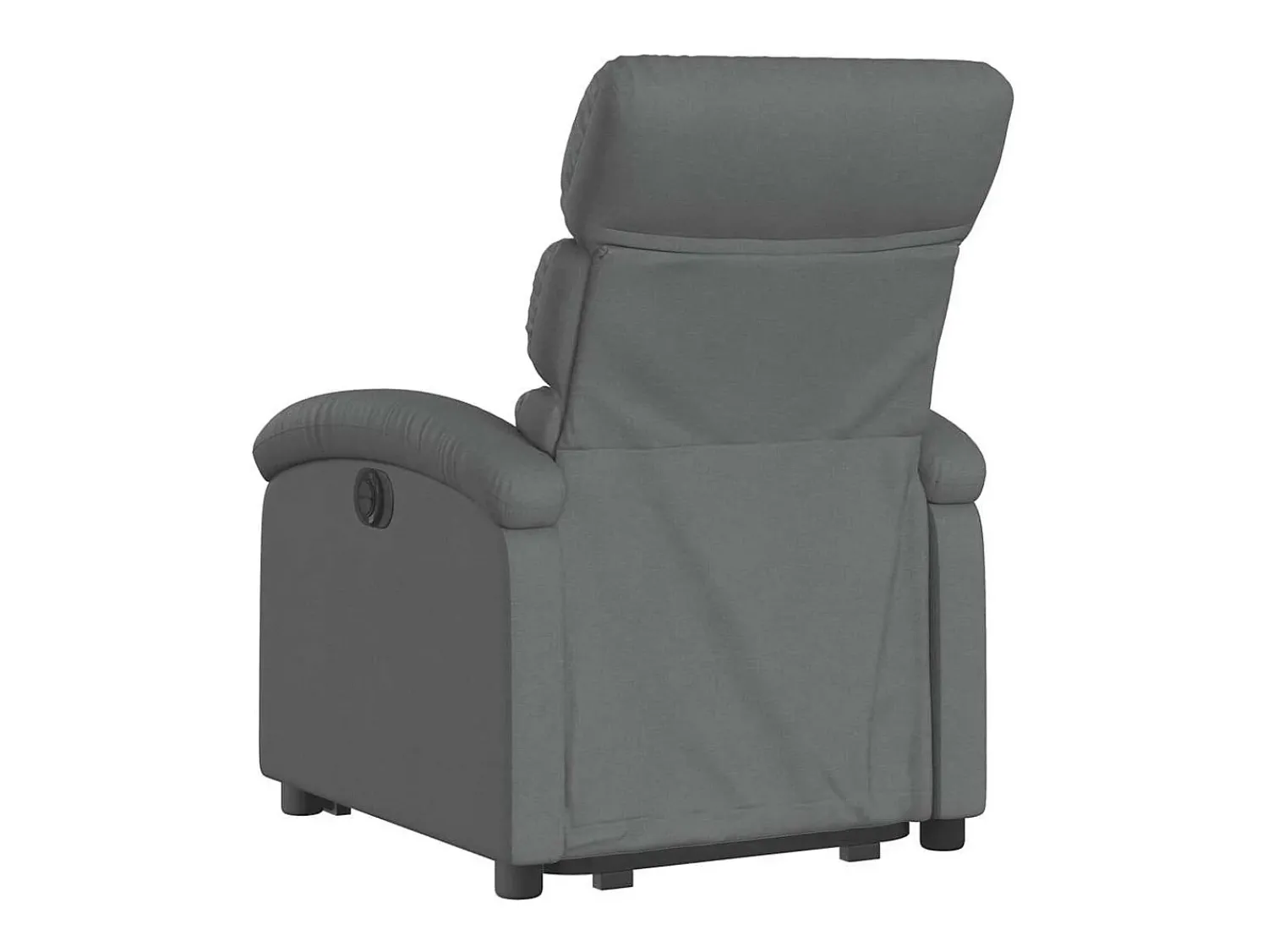 Poltrona Confortável | Poltrona reclinável elevatória tecido cinzento-escuro SHL289900^ Poltrona