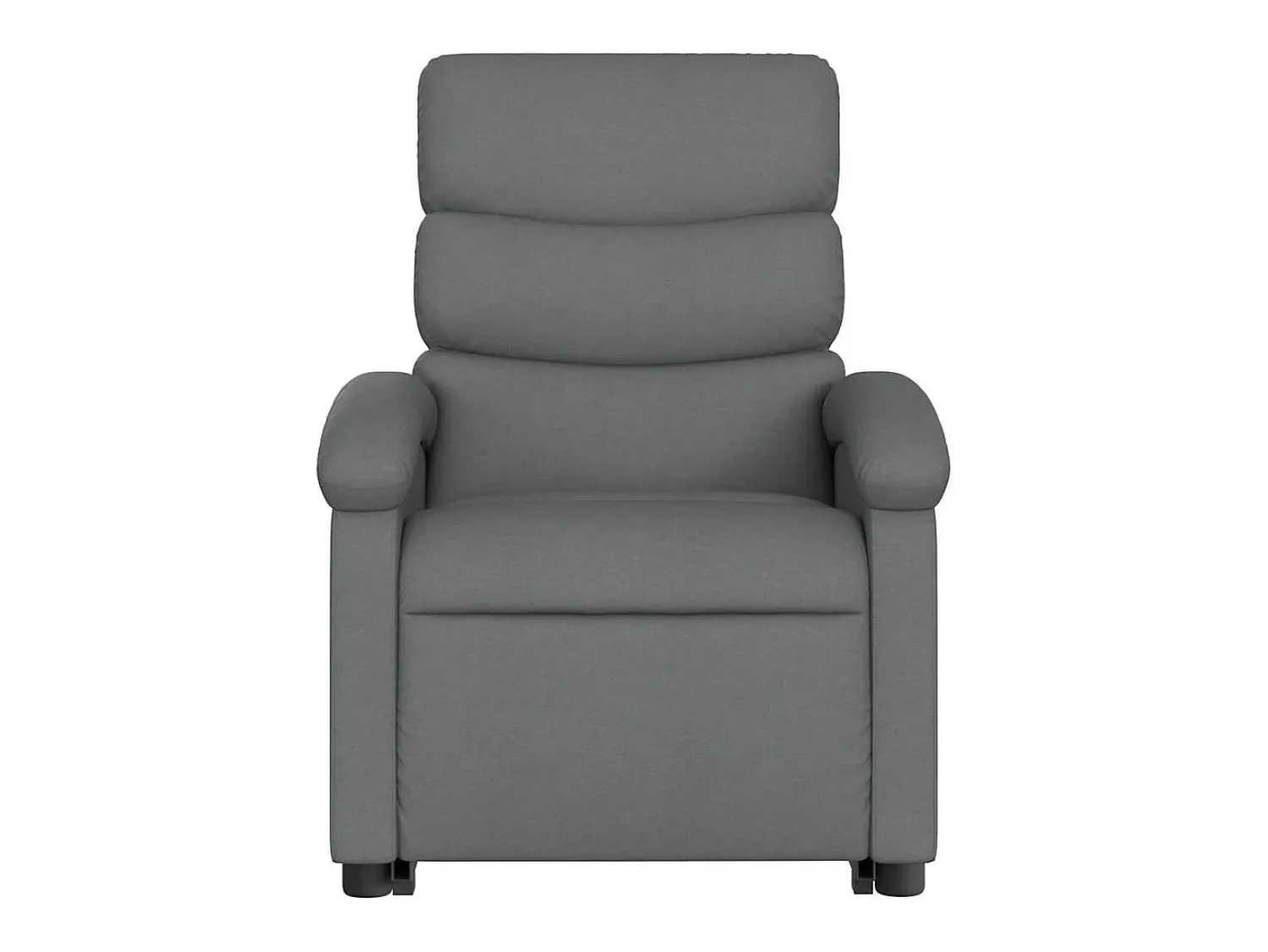 Poltrona Confortável | Poltrona reclinável elevatória tecido cinzento-escuro SHL289900^ Poltrona