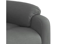 Poltrona* Poltrona Confortável | Poltrona reclinável elétrica tecido cinzento-escuro SHL917674 Cinza antracite