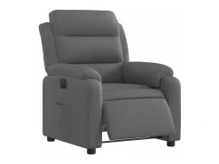 Poltrona* Poltrona Confortável | Poltrona reclinável elétrica tecido cinzento-escuro SHL917674 Cinza antracite