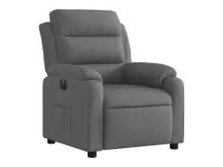 Poltrona* Poltrona Confortável | Poltrona reclinável elétrica tecido cinzento-escuro SHL917674 Cinza antracite