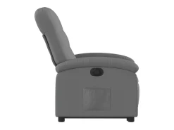 Poltrona* Poltrona Confortável | Poltrona reclinável elevatória elétrica tecido cinzento-escuro SHL350785 Cinza antracite
