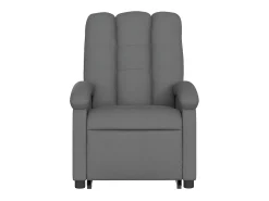 Poltrona* Poltrona Confortável | Poltrona reclinável elevatória elétrica tecido cinzento-escuro SHL350785 Cinza antracite