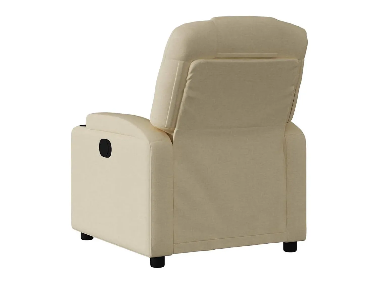 Poltrona* Poltrona Confortável | Poltrona reclinável elétrica tecido cor SHL629387 Creme