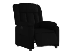 Poltrona| Poltrona Confortável | Poltrona reclinável elétrica couro artificial SHL7831 Preto