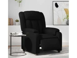 Poltrona| Poltrona Confortável | Poltrona reclinável elétrica couro artificial SHL7831 Preto