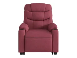 Poltrona* Poltrona Confortável | Poltrona reclinável elevatória tecido tinto SHL785783 Vermelho