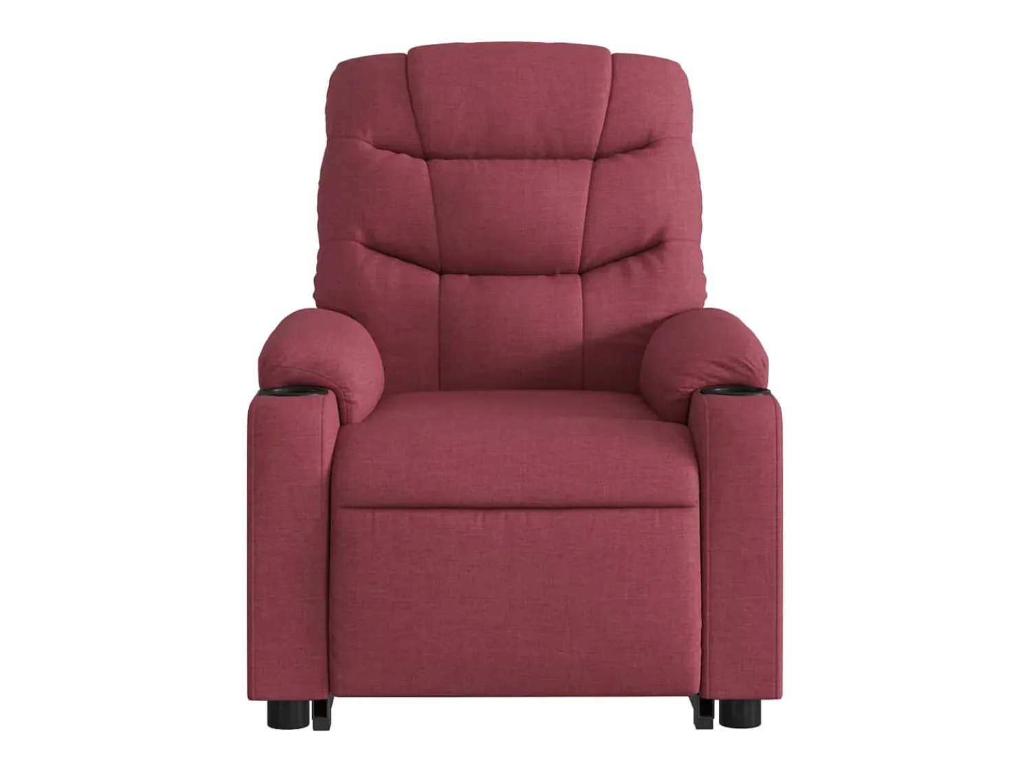 Poltrona* Poltrona Confortável | Poltrona reclinável elevatória tecido tinto SHL785783 Vermelho