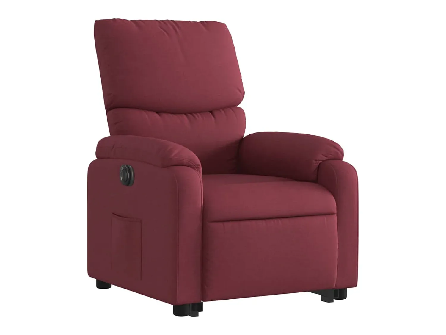 Outlet Poltrona Confortável | Poltrona reclinável elevatória elétrica tecido -tinto SHL310431 Vermelho