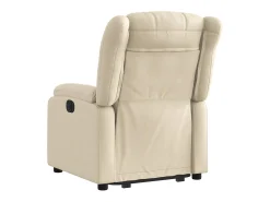 Poltrona* Poltrona Confortável | Poltrona reclinável elevatória tecido cor SHL90662 Creme