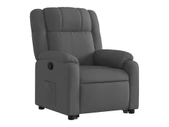 Poltrona Confortável | Poltrona reclinável elevatória tecido cinzento-escuro SHL309079^ Poltrona