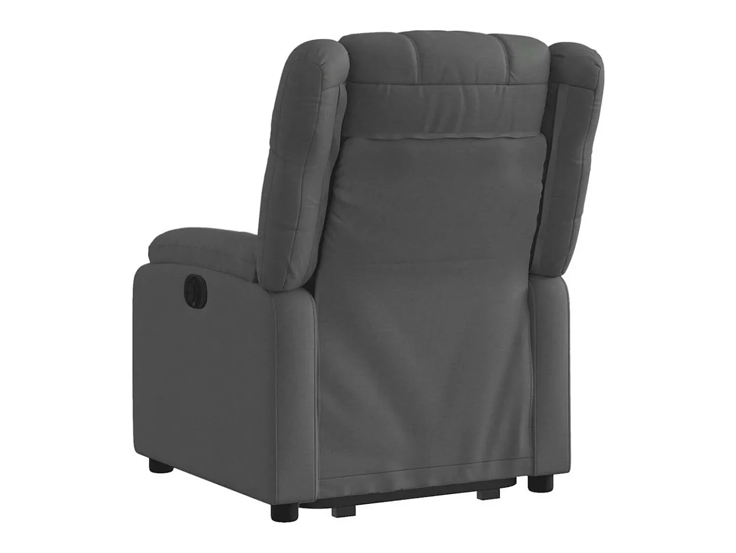 Poltrona Confortável | Poltrona reclinável elevatória tecido cinzento-escuro SHL309079^ Poltrona