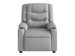 Poltrona* Poltrona Confortável | Poltrona reclinável elétrica tecido -claro SHL14552 Cinzento