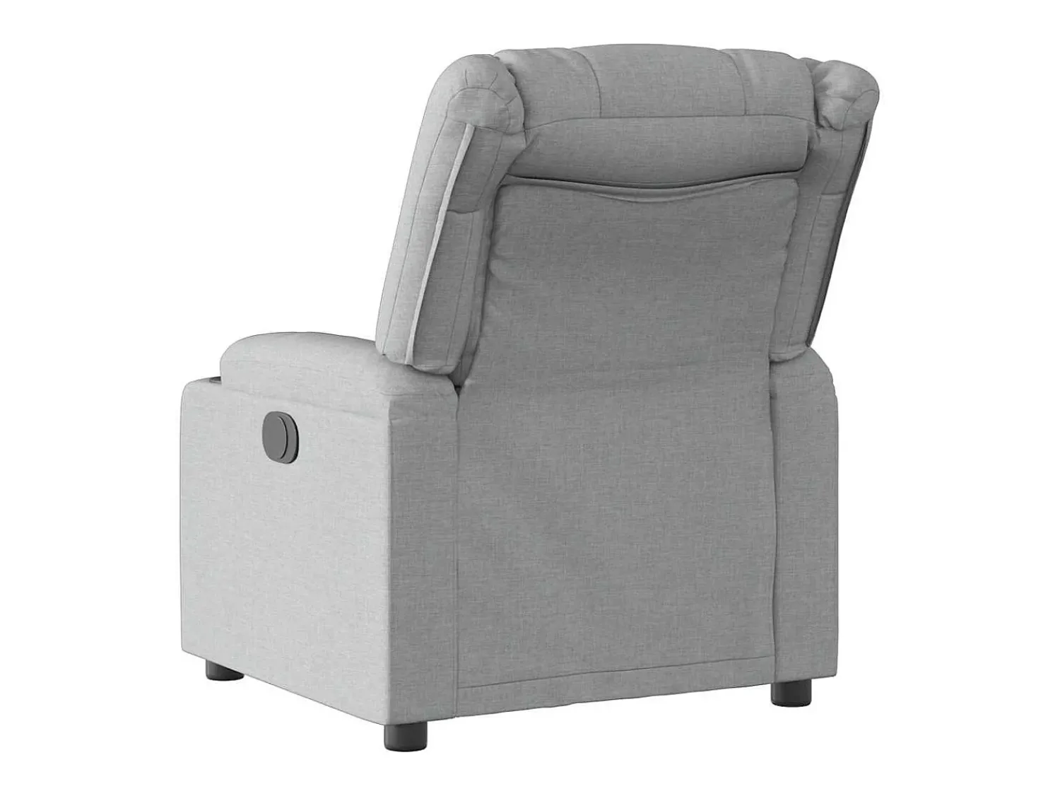Poltrona* Poltrona Confortável | Poltrona reclinável elétrica tecido -claro SHL14552 Cinzento