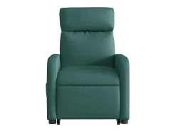 Poltrona| Poltrona Confortável | Poltrona reclinável elevatória de massagens tecido verde-escuro SHL720816 Verde pinho