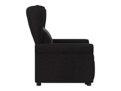 Poltrona| Poltrona Confortável | Poltrona reclinável elevatória tecido SHL262037 Preto