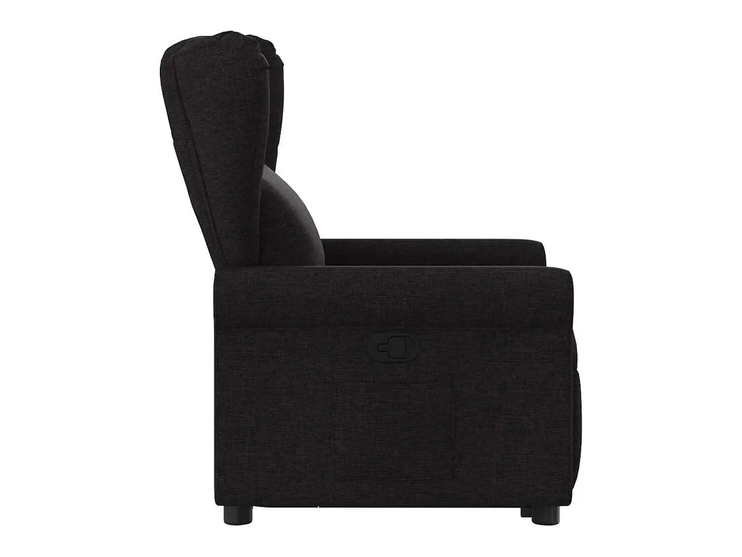 Poltrona| Poltrona Confortável | Poltrona reclinável elevatória tecido SHL262037 Preto