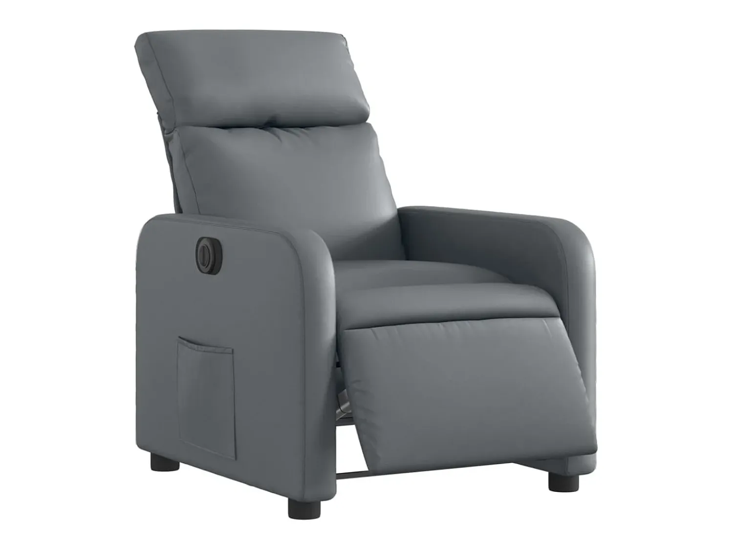 Poltrona Confortável | Poltrona reclinável elétrica couro artificial SHL871416^ Poltrona