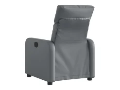 Poltrona Confortável | Poltrona reclinável elétrica couro artificial SHL871416^ Poltrona