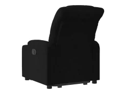 Discount Poltrona Confortável | Poltrona reclinável elevatória elétrica tecido SHL785381 Preto