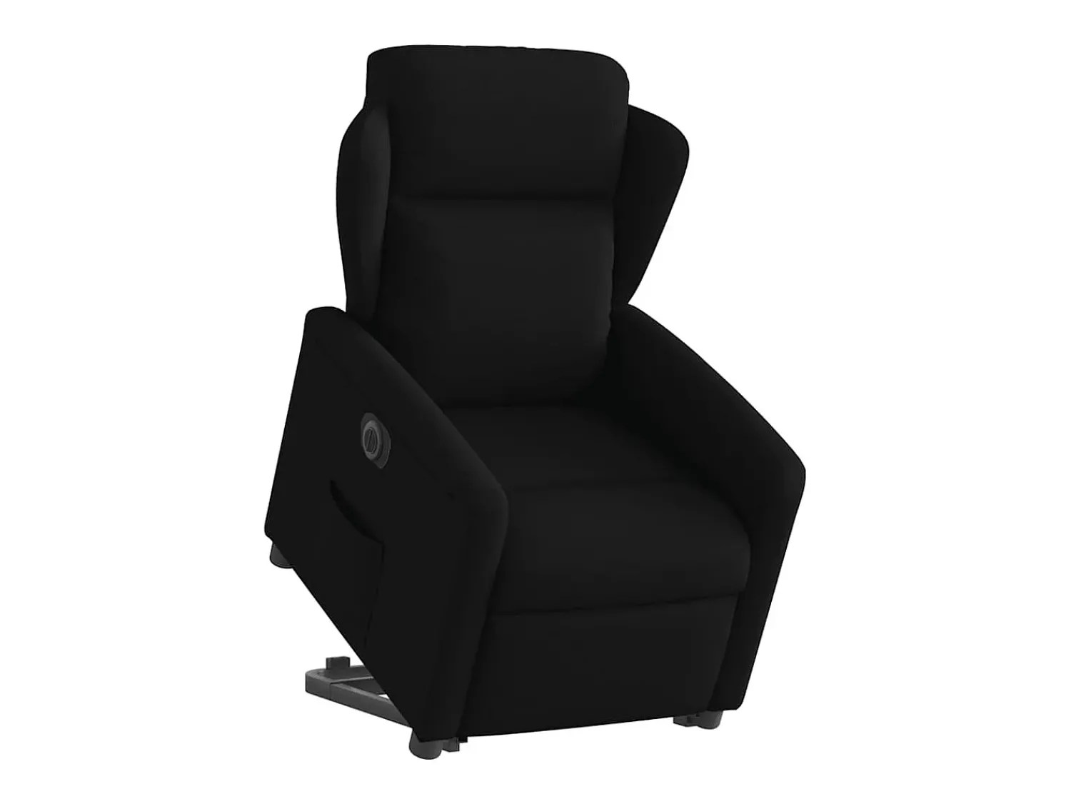 Poltrona* Poltrona Confortável | Poltrona reclinável elevatória elétrica tecido SHL720062 Preto
