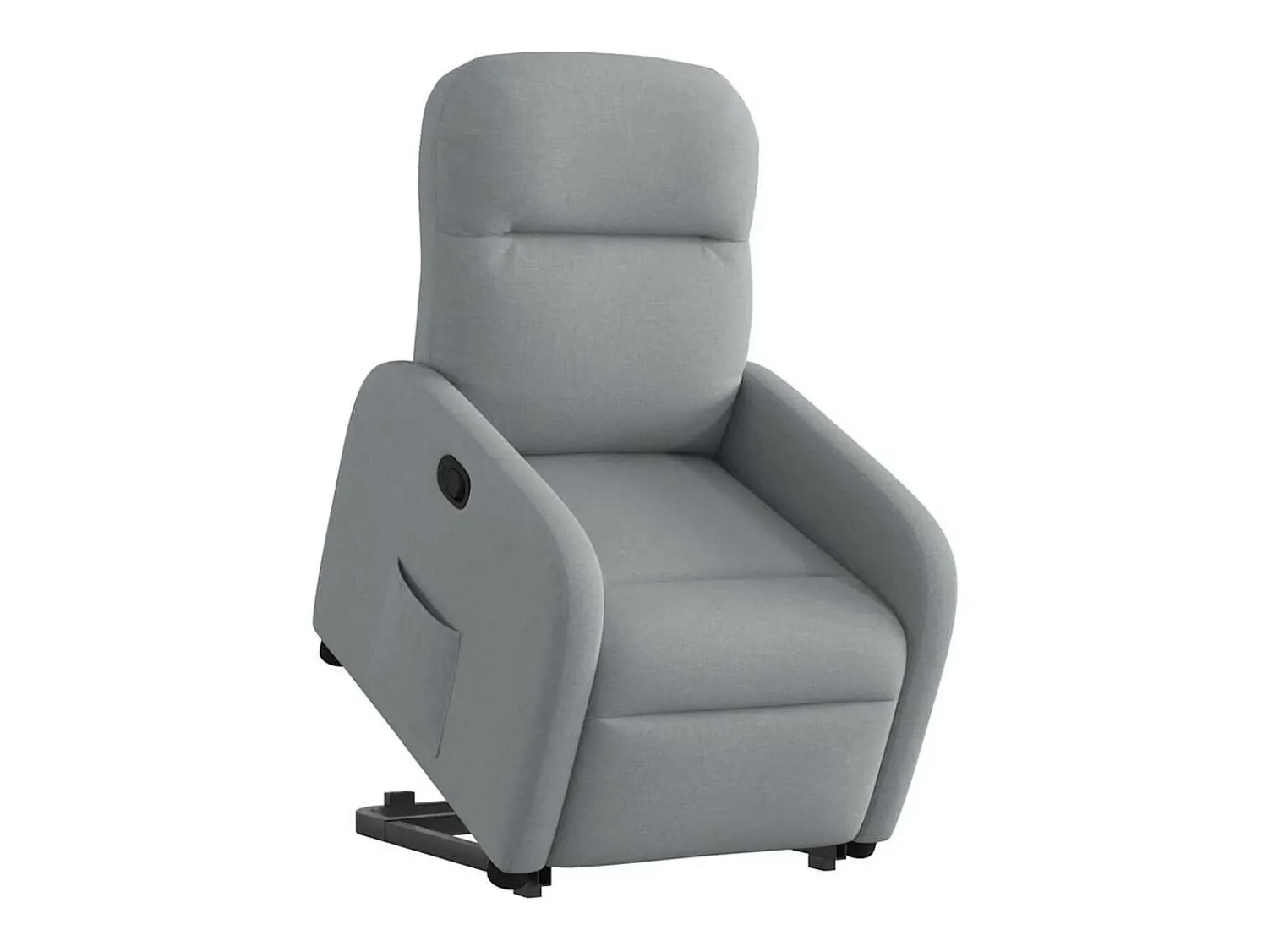 Poltrona| Poltrona Confortável | Poltrona reclinável elevatória tecido -claro SHL897989 Cinzento