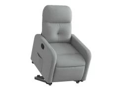 Poltrona Confortável | Poltrona reclinável elevatória tecido -claro SHL624007^ Poltrona