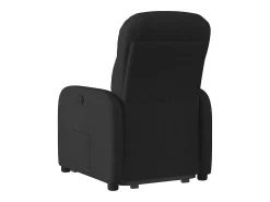 Poltrona| Poltrona Confortável | Poltrona reclinável elevatória elétrica tecido SHL174866 Preto